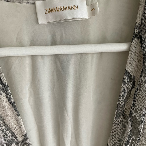 ZIMMERMANN snake print playsuit - Picture 9 of 13
